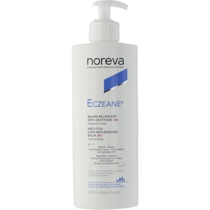 NOREVA Eczeane Anti-Itch Lipid Replishing Balm 48H (400ml) Bodybalsam - NOREVA – Bild 1
