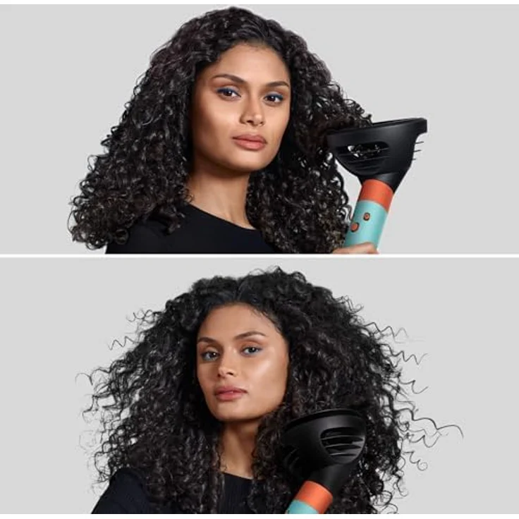 Dyson Airwrap Curly+Coily, Multistyler für lockiges Haar, 1300 W, Jasper Plum, mit Cool Shot Funktion und sechs Befestigungen – Bild 6