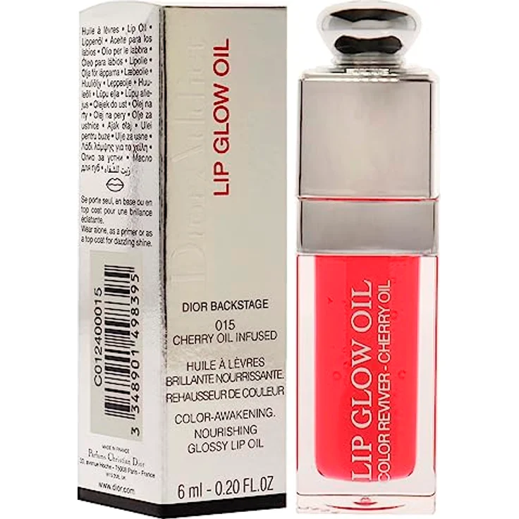 Dior Addict Lip glow Oil 015 Cherry 6 ml – Bild 3