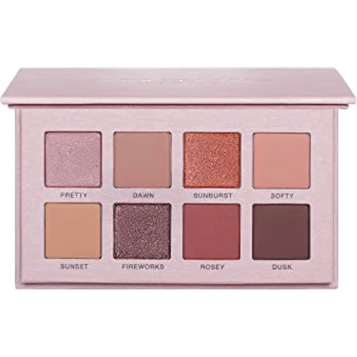 Anastasia Beverly Hills Glam To Go Mini Palette, 8 hochpigmentierte Lidschatten in matten und schimmernden Tönen, 6,4 g