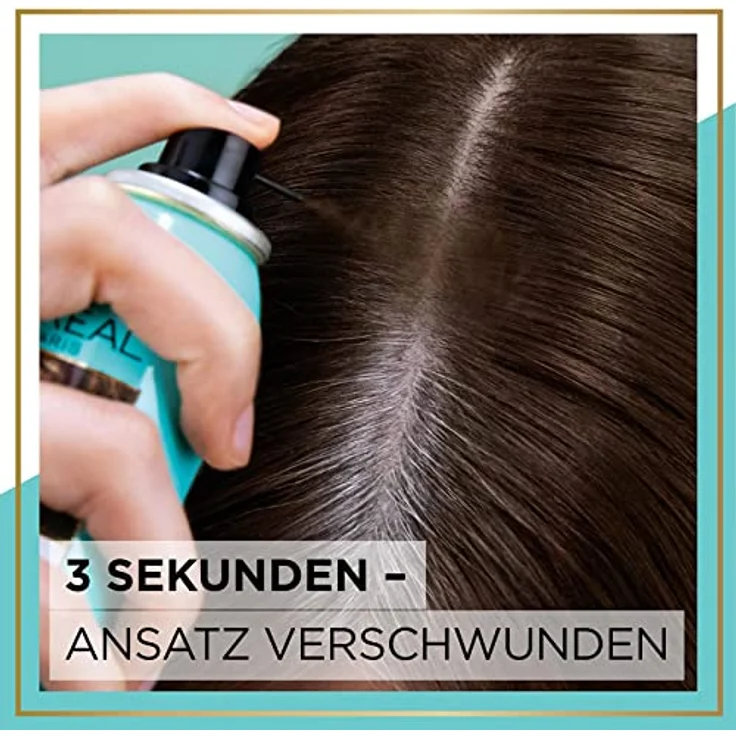 L'Oréal Paris Ansatz-Kaschierspray für stufenlose und natürliche Übergänge, Kaschiert Ansätze bis zur nächsten Haarwäsche, Magic Retouch, Hellblond, 1 x 75 ml – Bild 4
