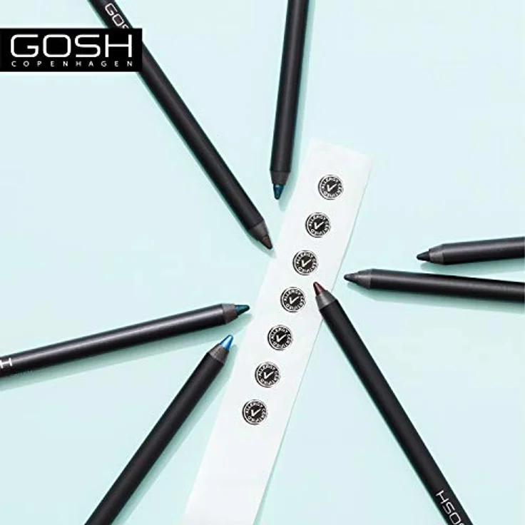 Gosh Velvet Augen Make-up Touch Eyeliner waterproof truly brown 1,2 g  – Bild 5