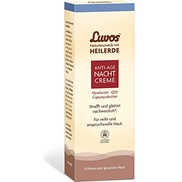 Luvos Naturkosmetik Gesichtscreme Anti-Age Nachtcreme Nachtcreme 50 ml mit hautverjüngernder Wirkung – Bild 2