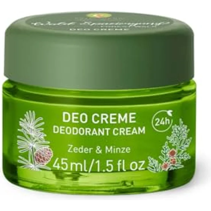 Primavera Waldspaziergang Deo Creme 45 ml - 24-Stunden Schutz, Bio Zeder & Bio Minze, vegan – Bild 1