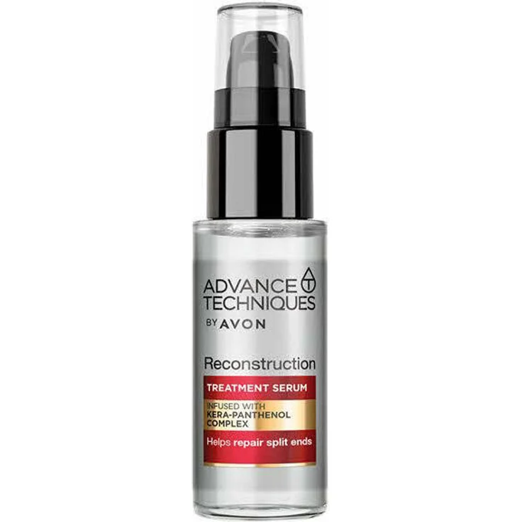 AVON Advance Techniques Reconstruction Hair Serum, 30 ml mit Kera Construct-Panthenol für kräftiges und glänzendes Haar