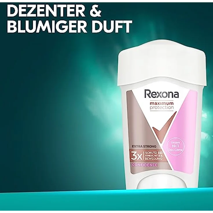 Rexona Maximum Protection Confidence Deo Creme 45 ml – Bild 3