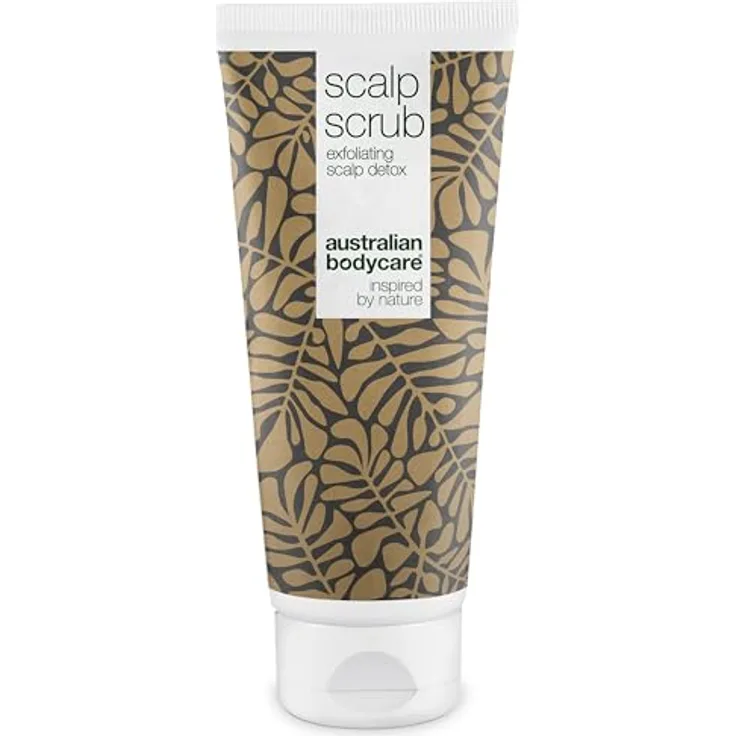 Australian Bodycare Kopfhautpeeling gegen Pickel auf der Kopfhaut - Effektiv bei Haaransatz, Juckender Kopfhaut und Schuppen - Shampoo und Peeling in einem, 200 ml