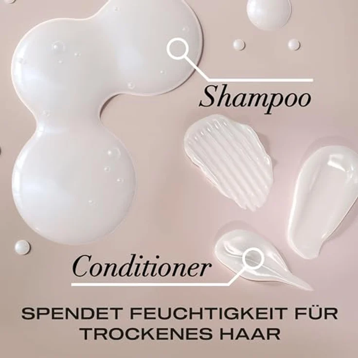 OGX Coconut Milk Shampoo 385 ml, feuchtigkeitsspendendes Haarshampoo mit Rizinusöl und Kokosöl, LipiPro Shield Technologie für geschmeidiges und glänzendes Haar – Bild 5