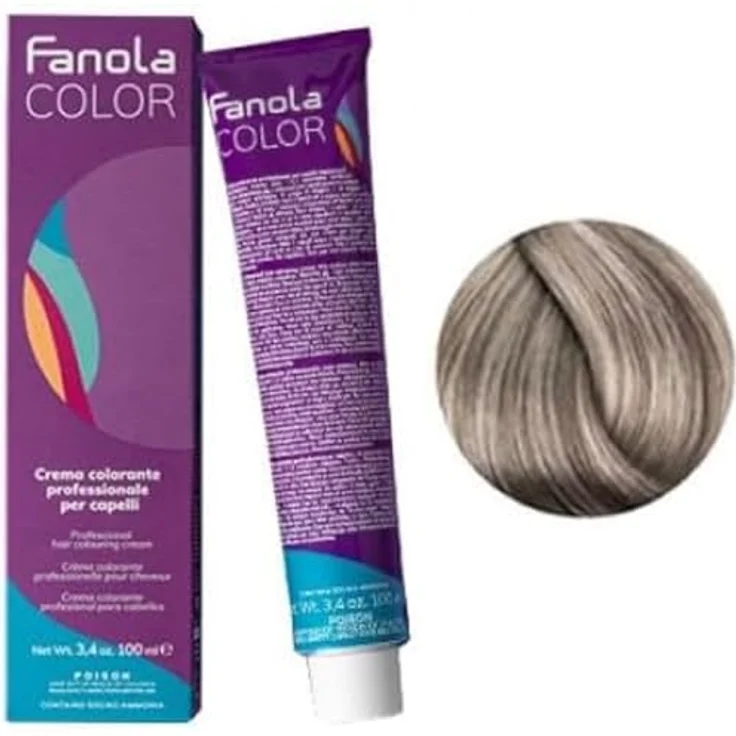 Fanola Hair Color Färbecreme 9.11 Lichtblond Intensiv Asch 100 ml – Bild 2