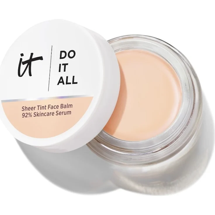 IT Cosmetics Do it All Tint Face Balm Foundation, 18 g - transparente Deckkraft, für reife Haut, Farbe FAIR COOL