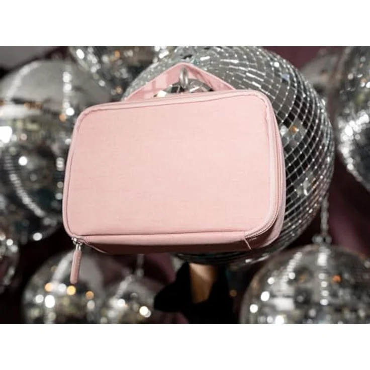 Reisenthel Thermocase Kühltasche, isolierender Kulturbeutel in Silber mit Netzfach und Tragegriff, 20 x 6.5 x 14 cm – Bild 6