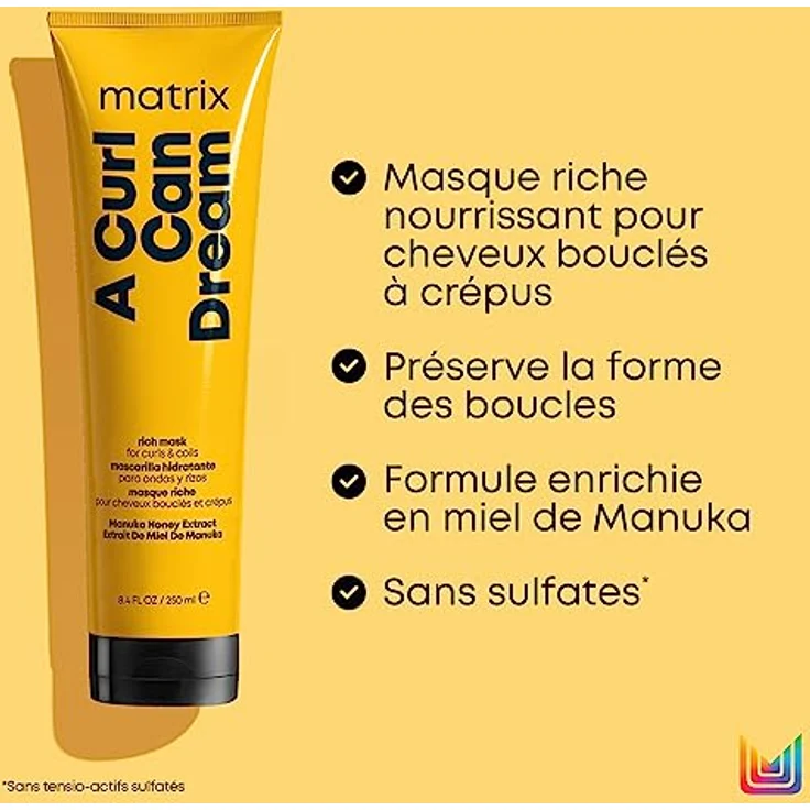 Matrix - A Curl Can Dream Haarmaske für Locken und krauses Haar - 280 ml – Bild 2