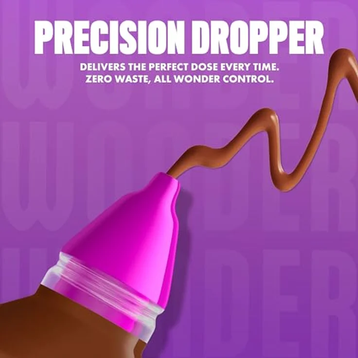 NYX Professional Makeup Make 'EM Wonder Foundation, 30 ml, Glow-Booster für natürlichen Look, schweiß- und wasserfest, mit Vitamin C und Hyaluronsäure – Bild 5