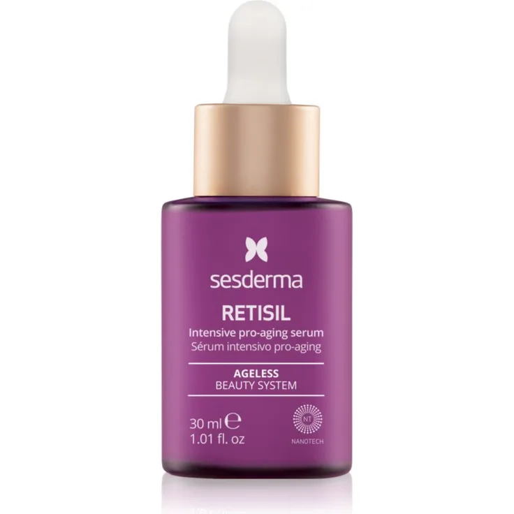 Sesderma Retisil Intensiv-Serum gegen Hautalterung, 30 ml, feuchtigkeitsspendend, glättet Falten und revitalisiert die Haut