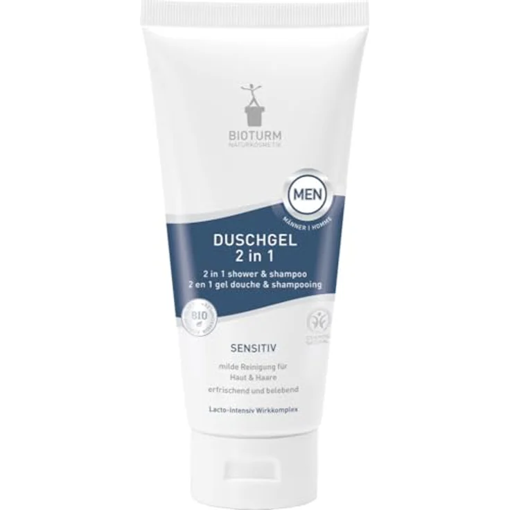 BIOTURM Duschgel 2 in 1 MÄNNER, 3600 ml