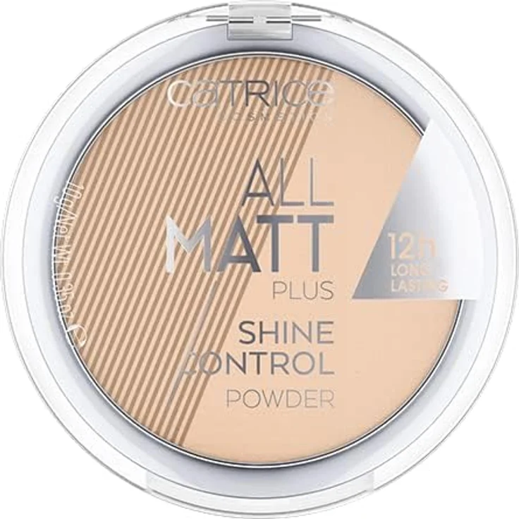 Catrice All Matt Plus Shine Control Powder, Puder, Nr. 028 Honey Beige, nude, für Mischhaut, für unreine Haut, glanzabsorbierend, mattierend, langanhaltend, matt, vegan, Nanopartikel frei (10g) – Bild 2