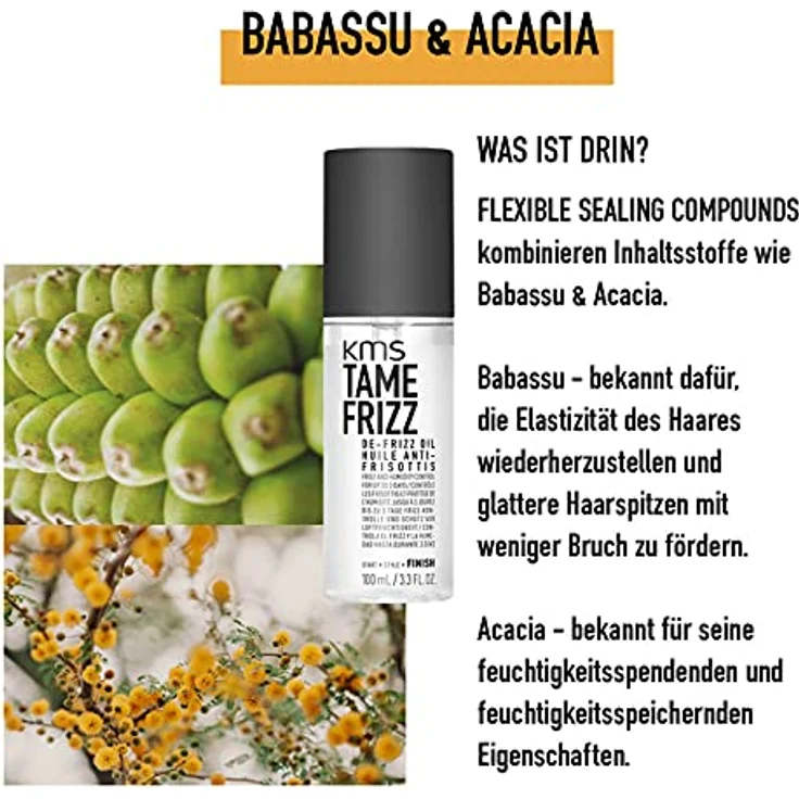 KMS Tame Frizz De Frizz Oil 100 ml – Bild 4