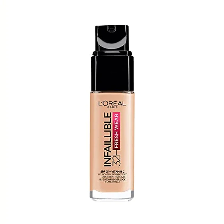 L'Oréal Infaillible 24H Fresh WearFoundation 180 Sable Rosé 30 ml – Bild 2