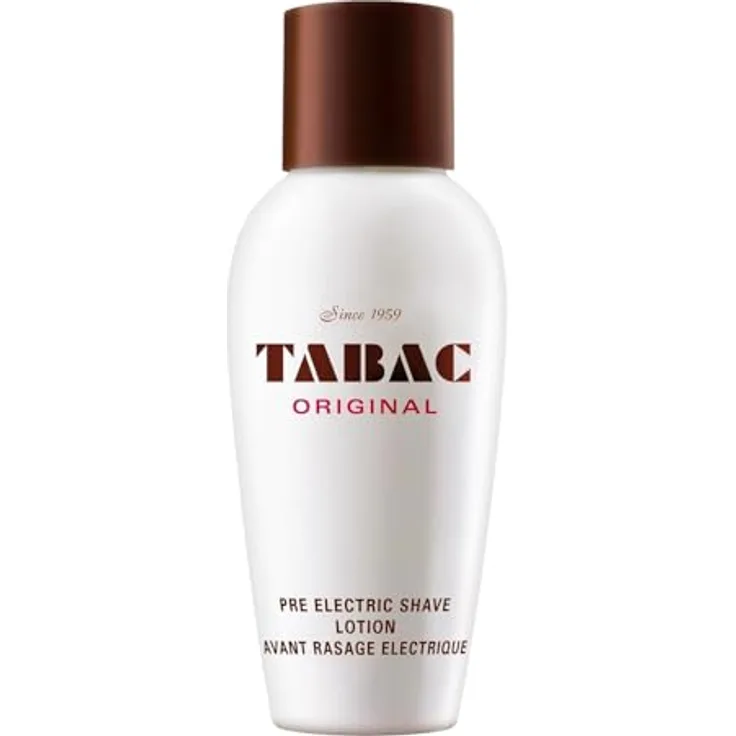 Tabac Original Pre Electric Shave Lotion, optimale Vorbereitung für Elektrorasur, 150ml, seit 1959