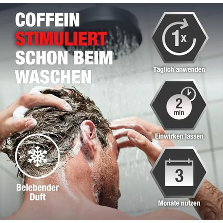 Alpecin C1 Coffein Shampoo 375 ml – Bild 5
