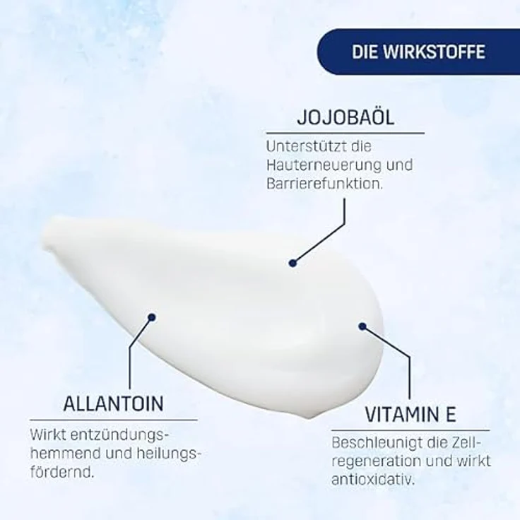 Eubos EUBOS BASIS PFLEGE | Creme | Für normale und trockene Haut | Wind- und Wettercreme | Intensiver Schutz und Feuchtigkeit | Hautverträglichkeit dermatologisch bestätigt | 100ml – Bild 3