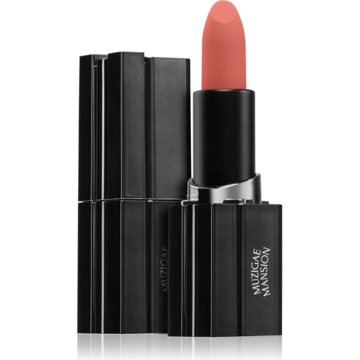 MUZIGAE MANSION Moodwear Blur Lipstick, matter feuchtigkeitsspendender Lippenstift, Farbton 004 Layered, 4 g