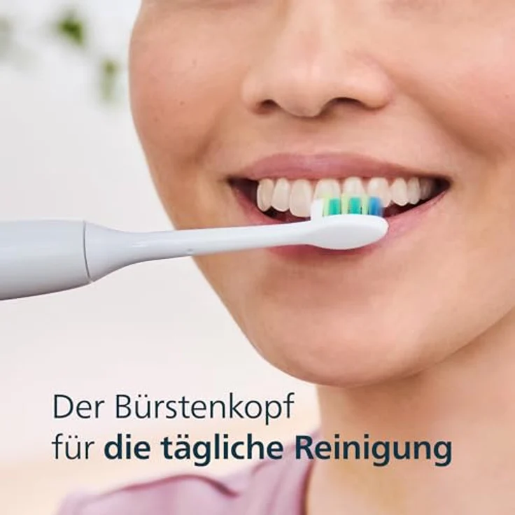 Philips Sonicare InterCare HX9004/87, Ersatzbürstenköpfe für elektrische Zahnbürsten, 4er Pack, gründliche Reinigung, empfindliche Zähne, reduziert Zahnverfärbungen – Bild 2
