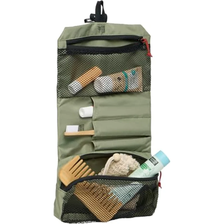 Vaude WashBag S, Kulturbeutel in grün, 100% Polyester, 14 cm x 4 cm x 20 cm – Bild 5