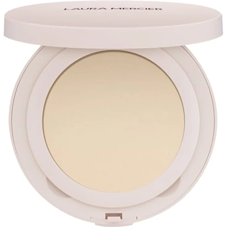Laura Mercier Translucent Pressed Ultra-Blur Setting Powder, talkfreier Puder mit 16 Stunden Glanzkontrolle, 6,5 g TRANSLUCENT – Bild 1