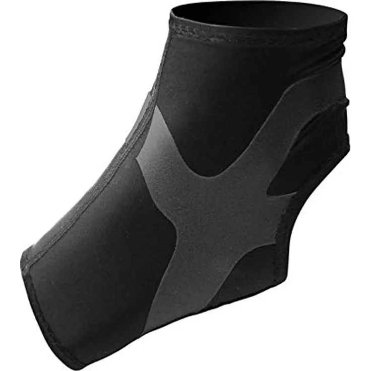 Antar AT53041 SL Sprunggelenk Bandage mit Tapes für Linkes Bein, Kleine, schwarz, 30 g - Flexibles, atmungsaktives Material mit verstellbarem Riemen für zuverlässige Knöchelstabilität