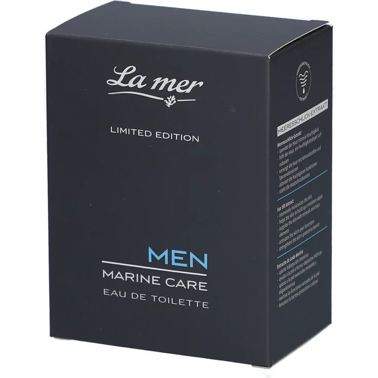 LA MER MEN Marine Care Eau de Toilette, frischer maritimer Herrenduft, 50 ml