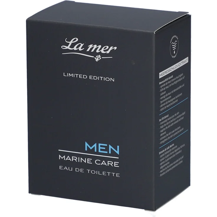 LA MER MEN Marine Care Eau de Toilette, frischer maritimer Herrenduft, 50 ml