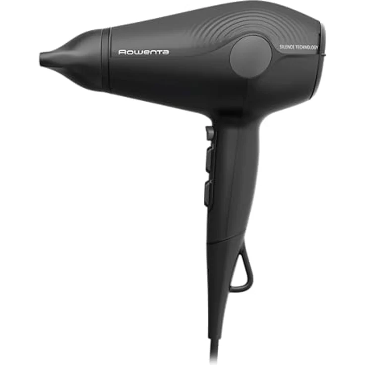 Rowenta Haartrockner UltraSilence CV6430F0, extrem leise mit 2100 W, antistatischer Ionen-Technologie, 6 Temperatureinstellungen, kompakt und leicht – Bild 2