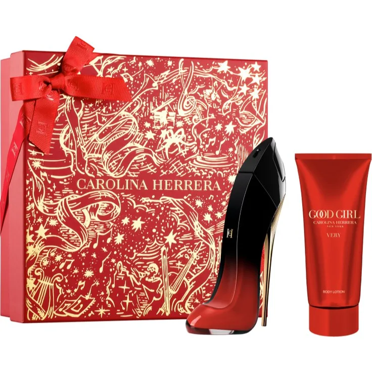 CAROLINA HERRERA Good Girl Very Good Girl Elixir Geschenkset, Damen-Duftset mit 80 ml Eau de Parfum und 100 ml Bodylotion