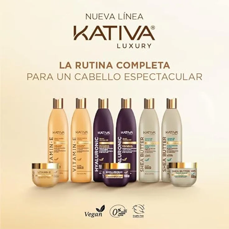Kativa Vitamina E Biotina y Bamboo Conditioner, 550ml für gesundes und kräftiges Haar – Bild 5