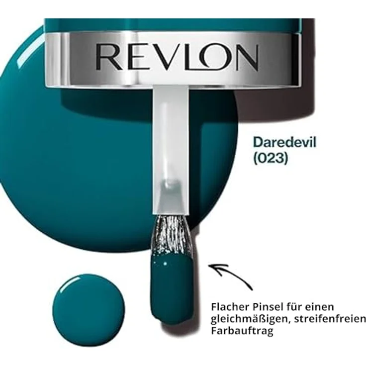 Revlon Ultra HD SNAP! Nagellack, glänzende Nagelfarbe, 100 % Vegane Formel, 023 Daredevil, 8 ml – Bild 5