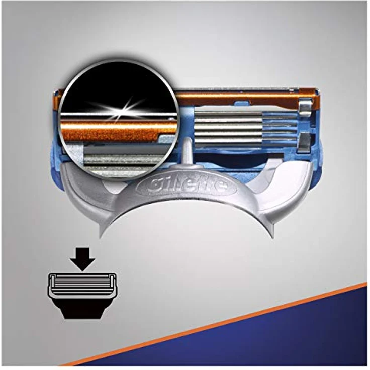 Gillette Fusion Rasierklingen 5 Stück – Bild 6