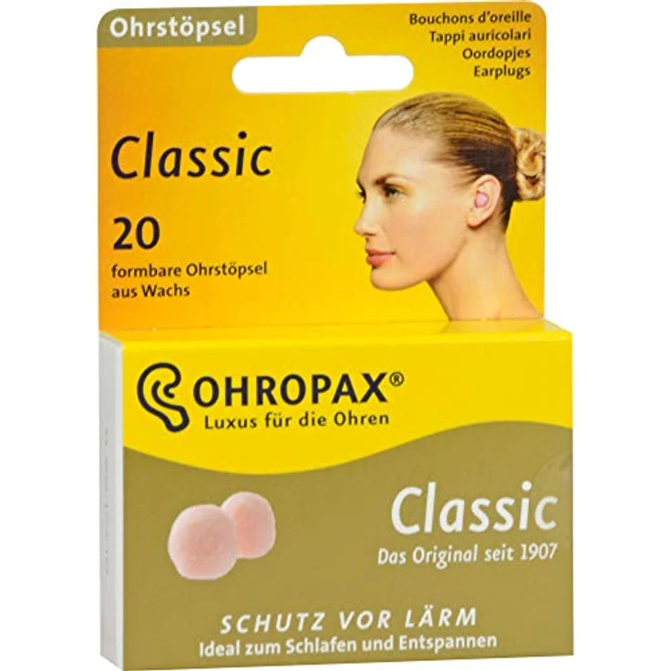 OHROPAX Classic Ohrstöpsel 20 ST - Preisvergleich – Bild 3