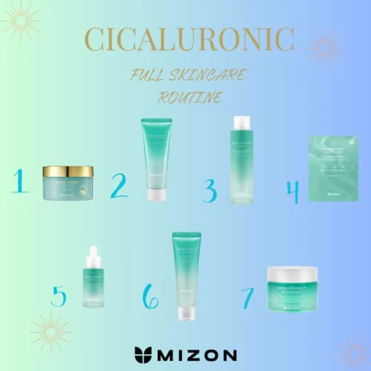 Mizon Cicaluronicâ„¢, nährende Feuchtigkeit spendende Creme für sehr trockene und empfindliche Haut, vegan, 50 ml – Bild 9