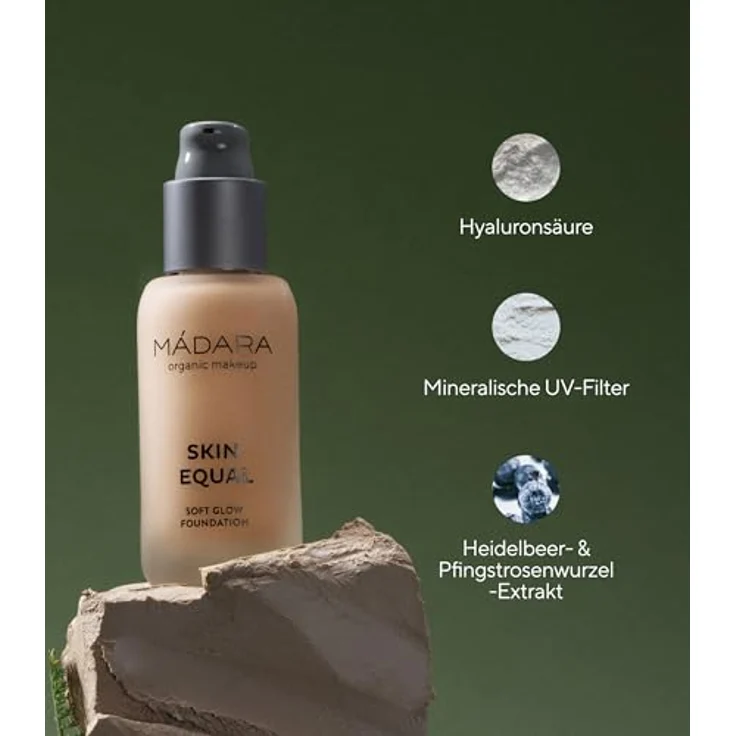 Madara Skin Equal Foundation 40 Sand 30 ml – Bild 4
