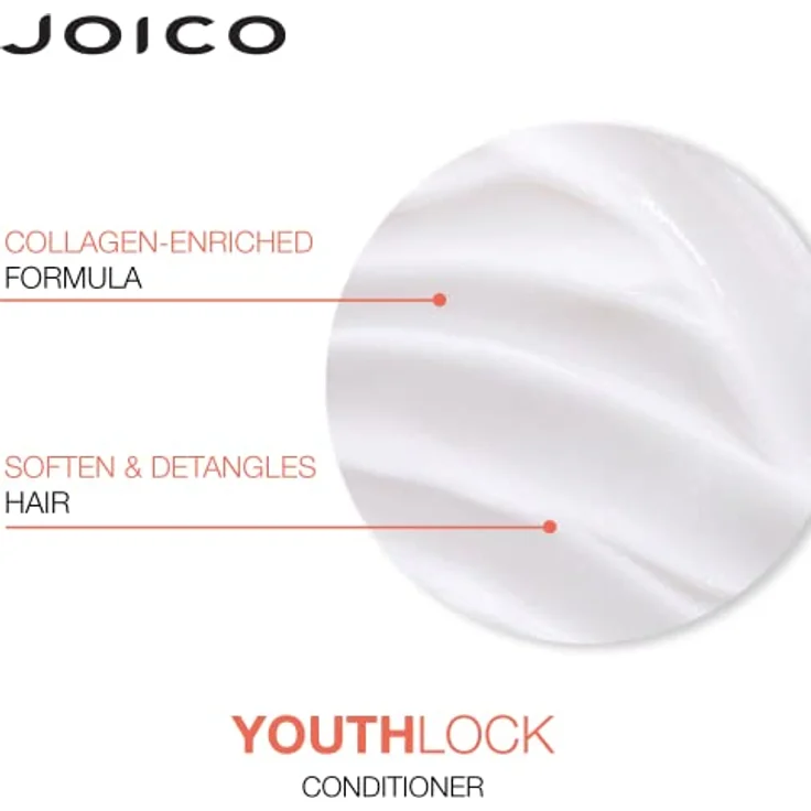 JOICO Youthlock Conditioner 250 ml, Pflegespülung für jugendliches Haar – Bild 5