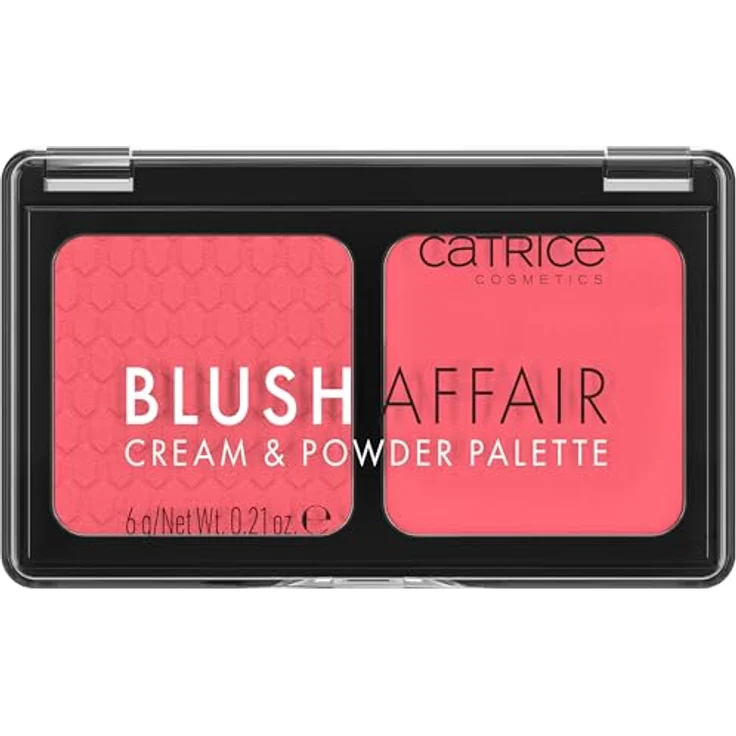Catrice Blush Affair Cream & Powder Palette, Rougepalette, Nr. 010, Rot-Töne, sofortiges Ergebnis, vegan, ohne Konservierungsstoffe, ohne Parabene, ohne Mikroplastikpartikel, 1er Pack (6g) – Bild 2