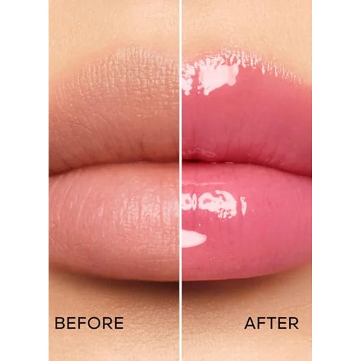 GUERLAIN KissKiss Bee Glow Oil Colour Reviving Lip Plumping Oil - 458 Rose Pop Glow 9,5 ml – Bild 5