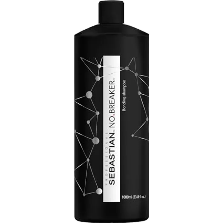 SEBASTIAN Professional NO.BREAKER Bonding Shampoo, Intensive Pflege für geschädigtes Haar, Weiches und geschmeidiges Haar, 1L