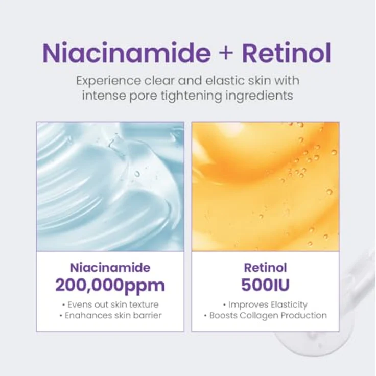 TIRTIR Niacinamide 20% Serum, Aufhellendes Anti-Falten-Serum mit festigender Wirkung, 30 ml – Bild 4