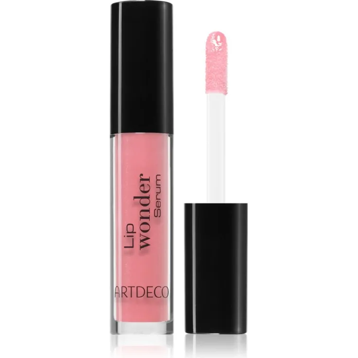 ARTDECO Lip Wonder Serum pflegendes Lipgloss, Farbton 01 Caring Rose, 4 ml - glänzende, voluminöse Lippenpflege