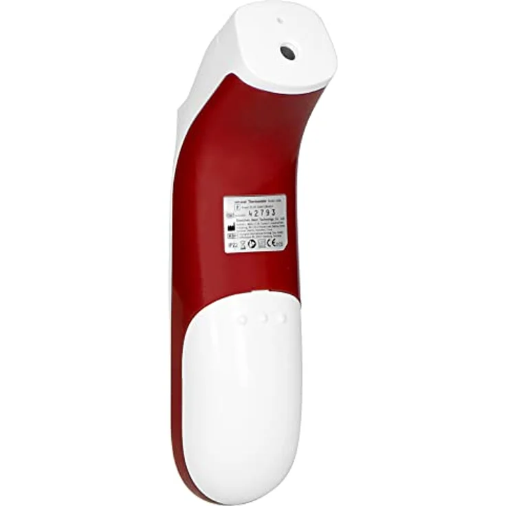 Fysic FT38, Infrarot-Stirnthermometer mit automatischer Abschaltung, 3 Sekunden Messzeit, Speicherung der letzten 25 Messwerte – Bild 3