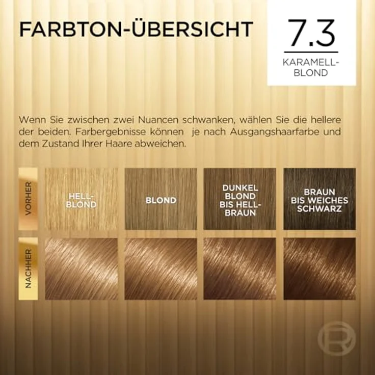 L'Oreal Paris Preference 7.3 Karamellblond Florida 3Er Pack 3 x 183 g – Bild 6