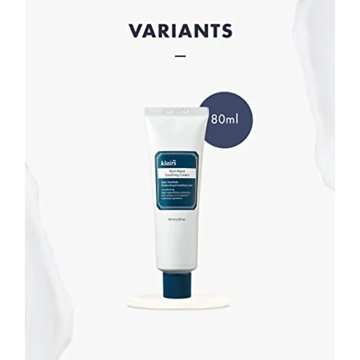 KLAIRS RICH MOIST Aufnahme Creme, Gesichtscreme mit feuchtigkeitsspendenden Eigenschaften, 20 ml – Bild 7