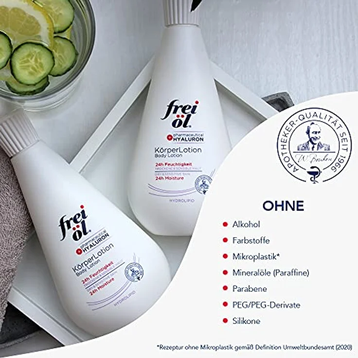 Frei Öl Hydrolipid Körperlotion 200 ml  – Bild 5